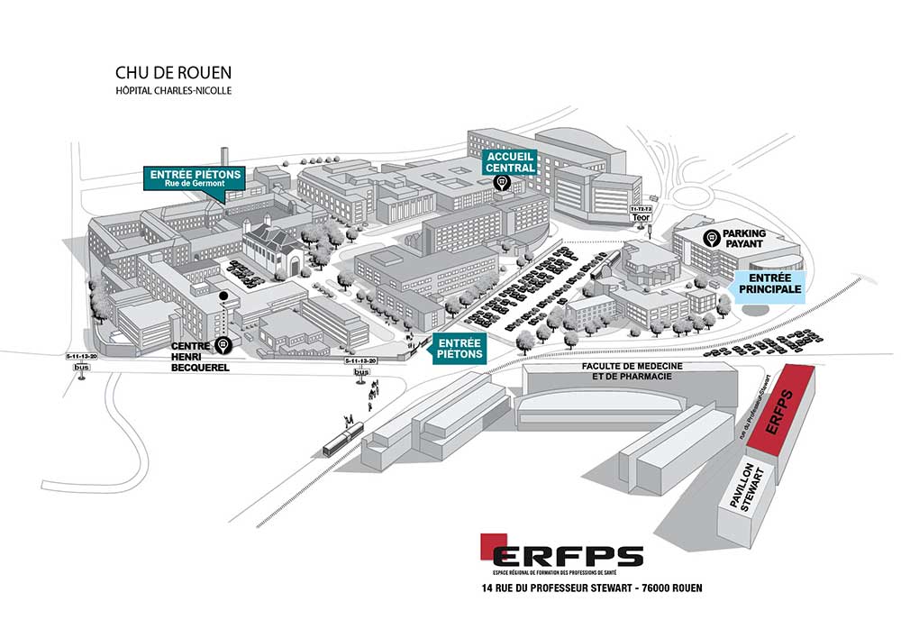 Plan d'accès ERFPS miniature